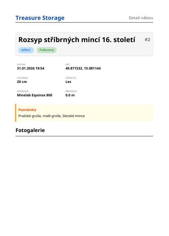 PDF export - find detail